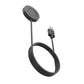 Câble SYSTEM-S USB 2.0 station de charge 100 cm pour Realme Watch 3 Pro Smartwach en noir