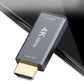 SYSTEM-S HDMI 1.4 4k HDTV adapter type A male to USB 3.1 type C female cable in black