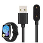 Câble SYSTEM-S USB 2.0 Câble de chargement de 100 cm pour montre intelligente Huawei Watch Fit 2 en noir