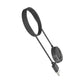 SYSTEM-S USB 2.0 cable 100 cm charging station for Xiaomi Huami Amazfit Nexo Smartwach Black