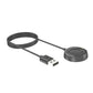 SYSTEM-S USB 2.0 cable 100 cm charging station for Xiaomi Huami Amazfit Nexo Smartwach Black
