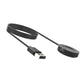 Câble SYSTEM-S USB 2.0 station de charge 100 cm pour Realme Watch 3 Pro Smartwach en noir