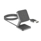 Câble SYSTEM-S USB 2.0 Station de charge 100 cm pour montre intelligente Fitbit Versa 4 3 Sense 2 1