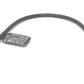 Câble SYSTEM-S USB 2.0 20 cm Adaptateur Mini B mâle vers femelle noir