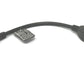 Câble SYSTEM-S USB 2.0 15 cm Adaptateur Micro B mâle vers Type A femelle en noir