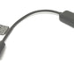 Câble SYSTEM-S USB 2.0 15 cm Adaptateur Micro B mâle vers Type A femelle en noir