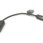 Câble SYSTEM-S USB 2.0 15 cm Adaptateur Micro B mâle vers Type A femelle en noir