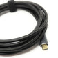 SYSTEM-S USB 3.2 Gen 2 Kabel 300 cm Typ C Stecker zu Stecker geflochten Schwarz
