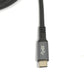 Câble SYSTEM-S USB 3.2 Gen 1, 5 m, adaptateur type C mâle vers mâle, angle, noir