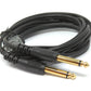 SYSTEM-S Audio Y Kabel 150 cm Stereo AUX Klinke 6,35mm Stecker & Stecker zu 3,5 mm Buchse