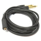 SYSTEM-S Audio Y Kabel 150 cm Stereo AUX Klinke 6,35mm Stecker & Stecker zu 3,5 mm Buchse