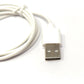 Cavo USB 2.0 Cavo di ricarica da 100 cm per smartwatch Oppo Band 2 in bianco