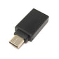 Adattatore USB 3.1 tipo C maschio a cavo 3.0 A femmina in nero