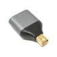 Adattatore DisplayPort Mini DP maschio a cavo USB 3.1 tipo C femmina 4K in grigio