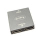 Adaptador SYSTEM-S USB 3.1 Y tipo C hembra a cable 2x hembra en color gris