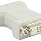 SYSTEM-S DVI-I Buchse auf VGA Buchse Konverter Adapter