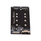 SYSTEM-S NVME M.2 Adapter 2x AHCI to PCIE Express 3 4.0 Slimline SFF-8654 8X Raid Card