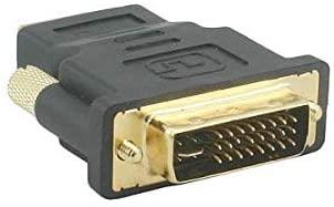SYSTEM-S DVI I Stecker auf HDMI Stecker Konverter Adapter Schnittstellenschoner