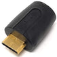 System-S Mini HDMI macho a Mini HDMI hembra Adaptador convertidor Protector de interfaz