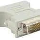 SYSTEM-S DVI I Stecker auf VGA Buchse Konverter Adapter