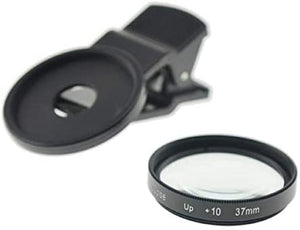 System-S close-up close-up lens 10X magnification 37mm lens for smartphone tablet
