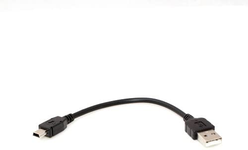 System-S Mini cable data and charging cable USB cable 10cm for Navigon 42 Easy Plus Premium 72 Easy Plus 72 Premium Live 92 Plus Premium