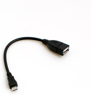 System-S Micro USB Host Adapter Cable 18 cm for Archos Internet Tablet 7 43 32 28 and for Google Nexus 7 (Asus Nakasi)