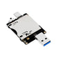 SYSTEM-S CFexpress adapter socket to USB 3.1 plug & 3.0 plug with switch cable