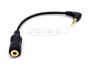 SYSTEM-S Sound Kabel von 2,5 auf 3,5 Klinke