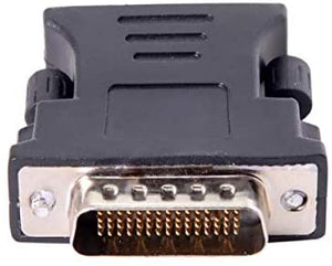 System-S LFH DMS-59pin Stecker auf HDMI 1.4 19pin Buchse Verlängerungsadapter für PC Grafikkarte