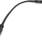 Cavo audio jack stereo AUX da 15 cm da 3,5 mm maschio a femmina piatto in nero