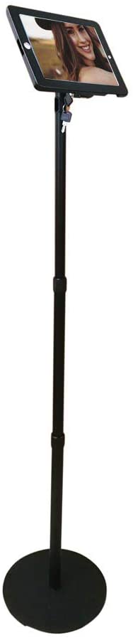 Soporte para tableta con soporte de suelo con cerradura System-S para iPad Mini 1-5
