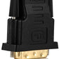 System-S 4K HDMI hembra a DVI 24+1 adaptador macho convertidor para computadora proyector HDTV