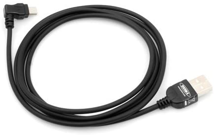 System-S Mini USB cable right angled from USB Type A 2.0 140 cm