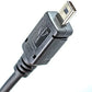 System-S USB 2.0 Kabel für USB-A auf USB Mini-B 8-Pin 50 cm