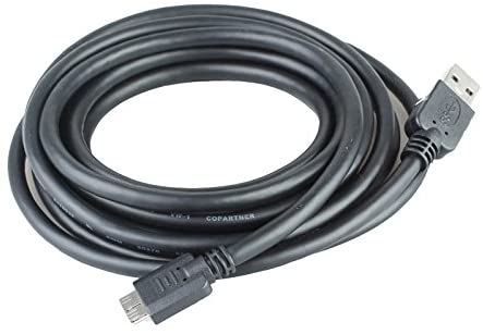 System-S USB 3.0 Kabel für USB-A auf USB Micro-B 300 cm