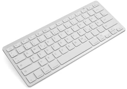 System-S Wireless Kabellose Tastatur Keyboard QWERTY Englisch für Ios für Android für Mac für Windows