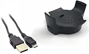 System-S USB Station d'accueil Chargeur Station de Charge Cradle Dock pour Xiaomi Amazfit Noir