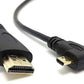 System-S Micro auf Standard HDMI Kabel Adapter Winkel