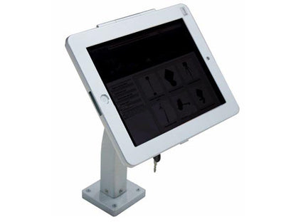 SYSTEM-S Messe Wandhalterung POS Präsentation Display abschließbar Halter für iPad 9.7" (2018) A1893 A1954 A1822 A1823 A1474 A1475 A1476 A1566 A1567 Air 1 2