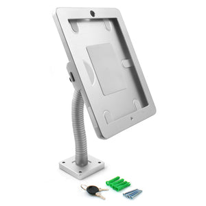 SYSTEM-S Tisch Halterung 360° abschließbar flexibel für iPad Pro 10.5" (2017) iPad Air 3 (2019) A2152 A2123, A2153, A2154, A1701, A1709