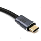 Câble SYSTEM-S USB4 300 cm Type C mâle vers mâle 20 Gbit/s USB 4.0 tressé noir