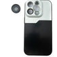 Lentille polarisante circulaire à filtre CPL avec étui en noir pour iPhone 14 Pro