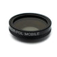 Lente polarizzatore circolare con filtro CPL con custodia nera per iPhone 14 Pro