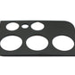 SYSTEM-S Camera Protection Lens Cover Aluminum for Samsung Galaxy S21 Ultra Black
