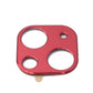 SYSTEM-S Camera Protection Lens Cover Aluminum for iPhone 13 & Mini in Red