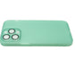 Coque de protection antichoc et anti-rayures en vert mat pour iPhone 14 Pro Max