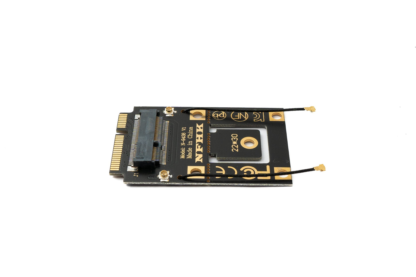 Adattatore NGFF Cavo M.2 Key A a Mini PCI E PCI Express per scheda WLAN Bluetooth