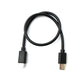 Câble SYSTEM-S USB 3.1 30 cm Adaptateur Type C mâle vers 2.0 Micro B mâle court en noir