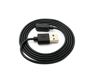 SYSTEM-S USB 2.0 Kabel 100 cm Ladekabel für Oppo Band 2 Smartwatch in Schwarz